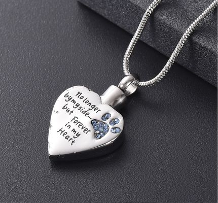 Pet Keepsake Jewelry Fashionable Cremation Urn Necklace for Ashes Pendant OEM/ODM