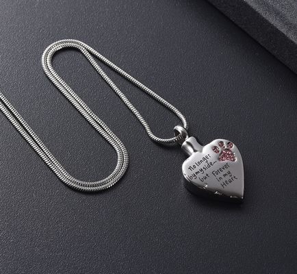 Pet Keepsake Jewelry Fashionable Cremation Urn Necklace for Ashes Pendant OEM/ODM