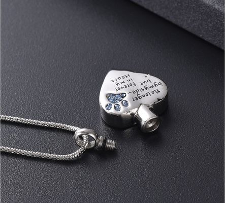 Pet Keepsake Jewelry Fashionable Cremation Urn Necklace for Ashes Pendant OEM/ODM